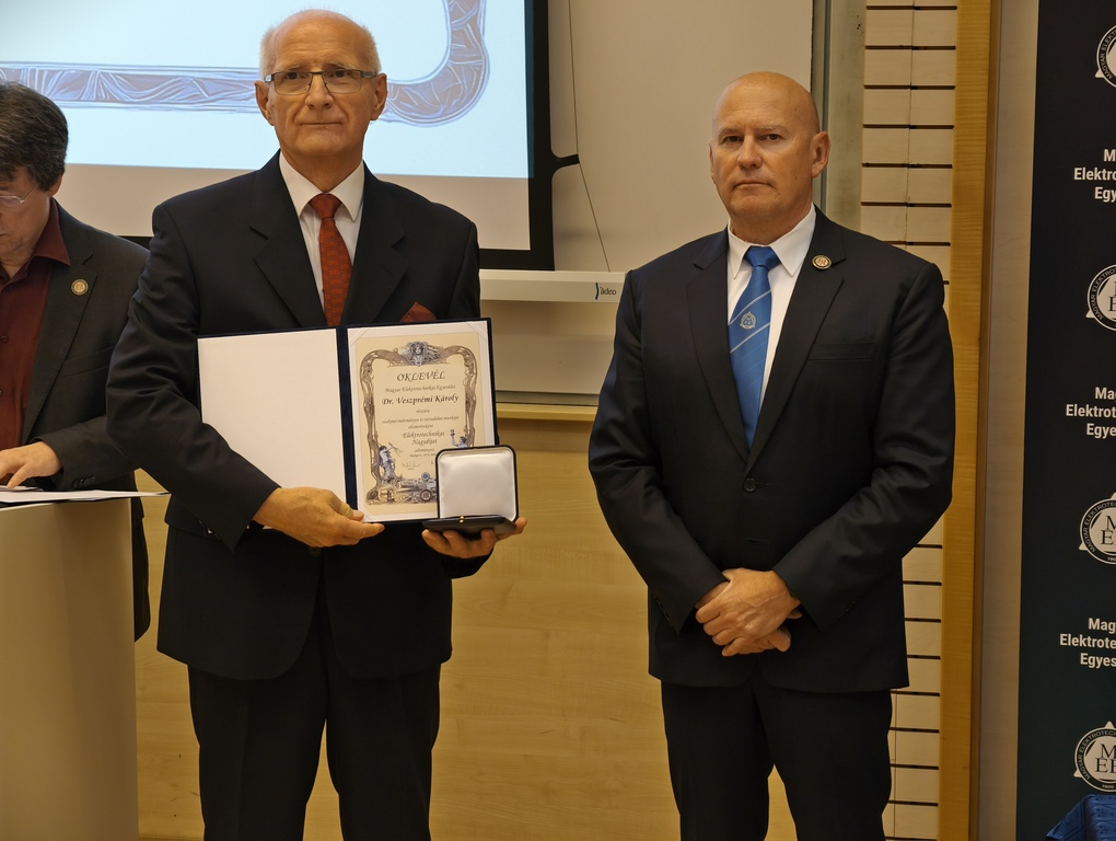 Veszprémi Károly - Elektrotechnikai Nagydíj